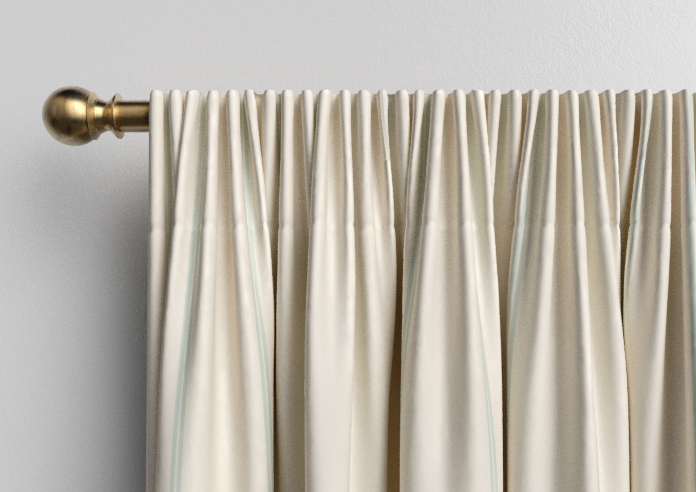 The British Stripe Co. Victoria, Teignbridge No.2 - Made to Measure Curtains - Image 9